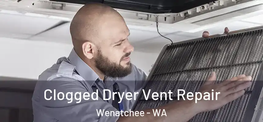  Clogged Dryer Vent Repair Wenatchee - WA